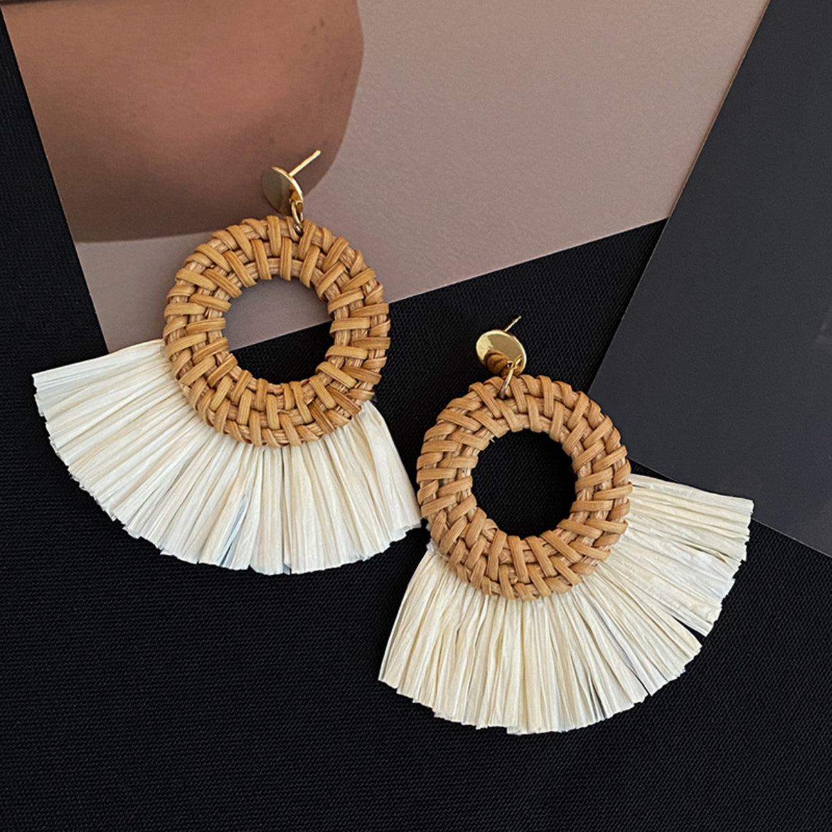 The Sun Fringe Earrings