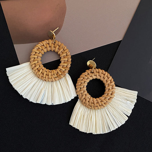 The Sun Fringe Earrings