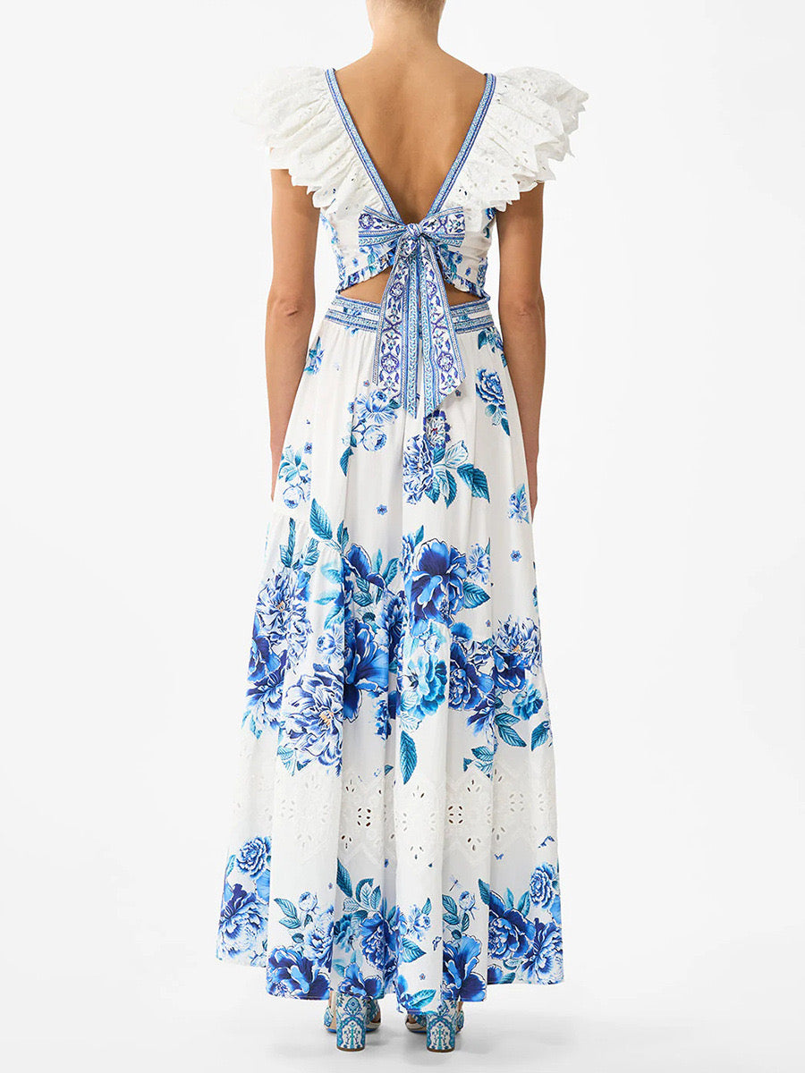 The Aegean Bloom Two-Piece Set