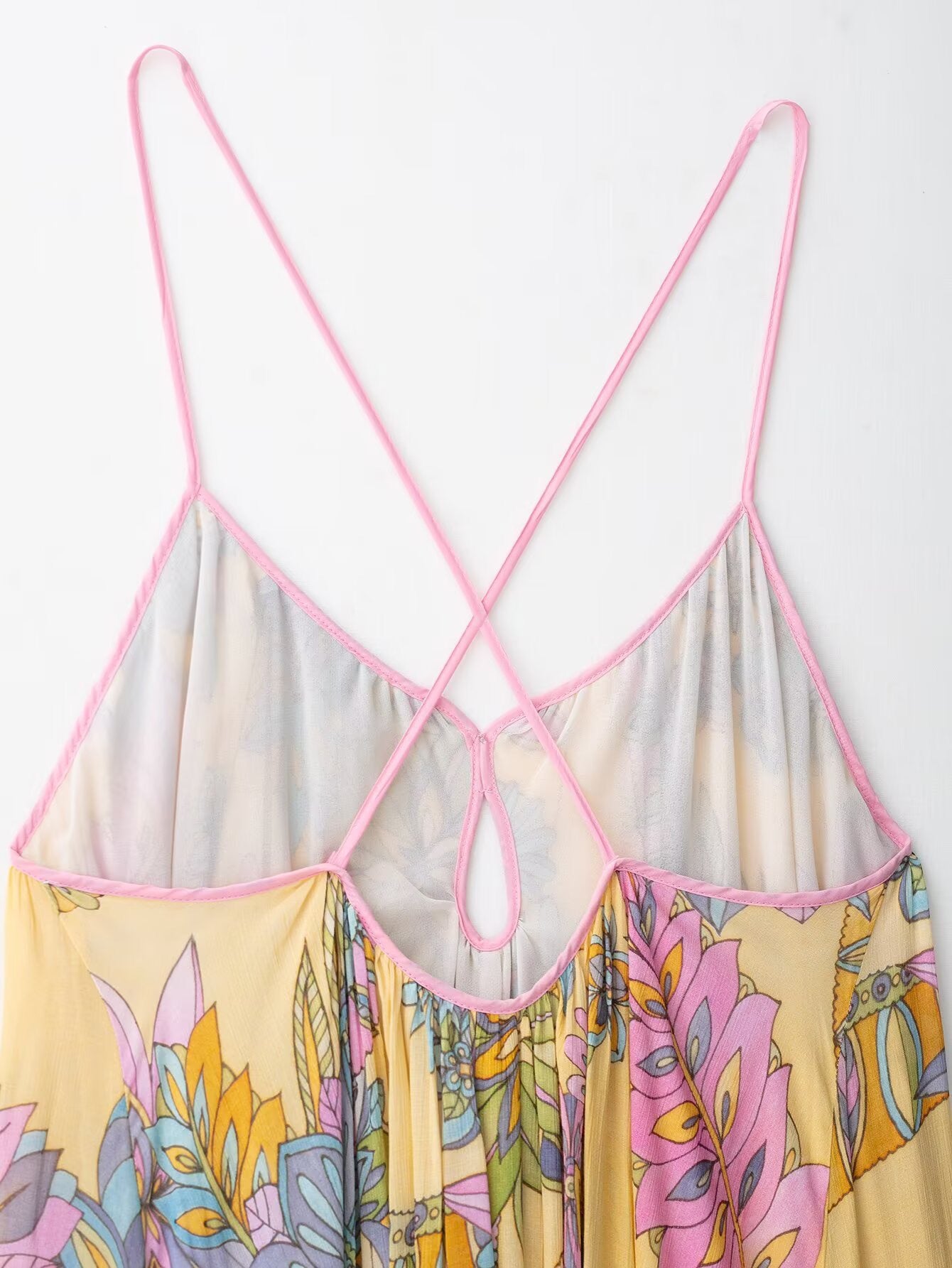 Pastel Paradise Flow Maxi Dress