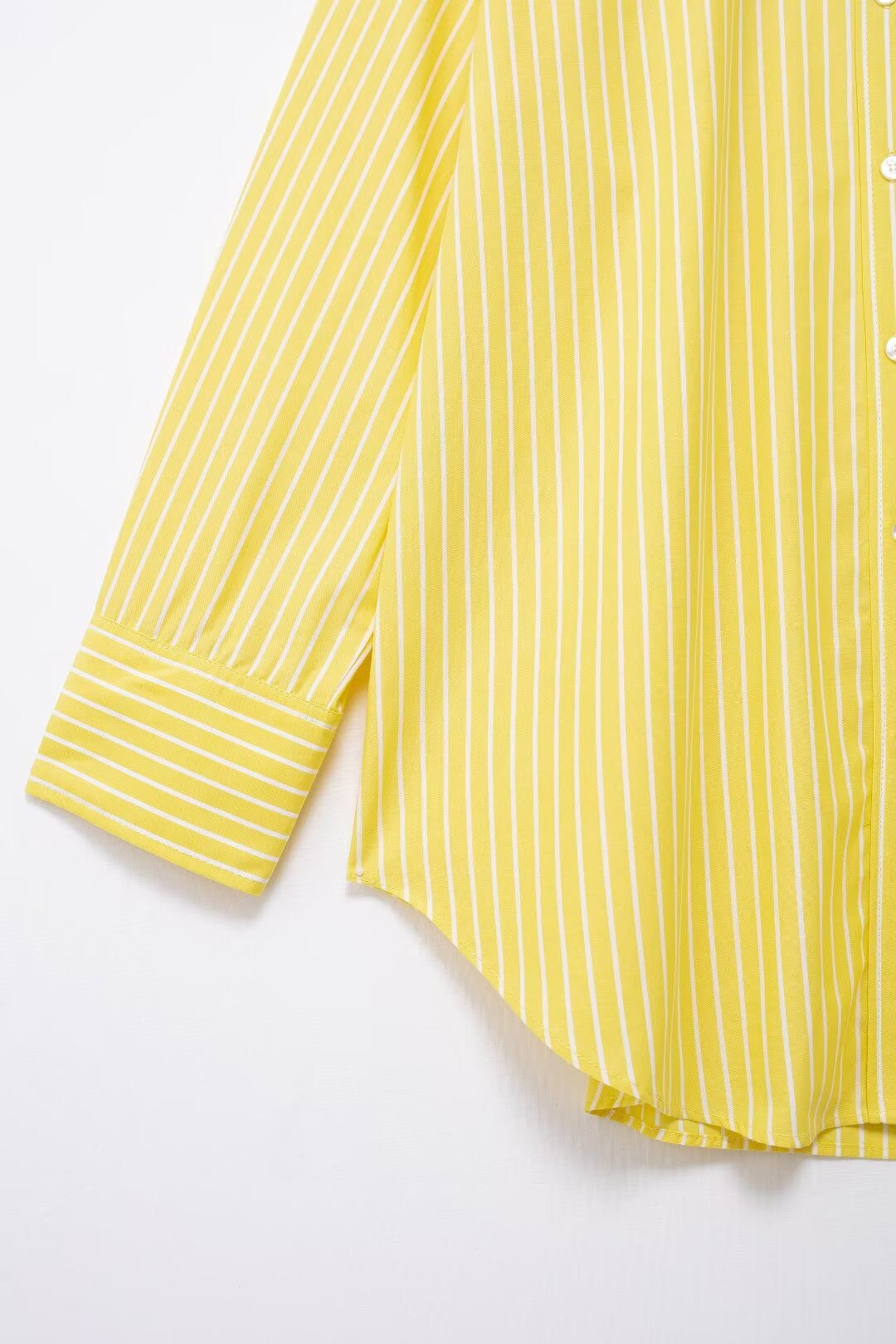 Sunrise Stripe Pajama Set