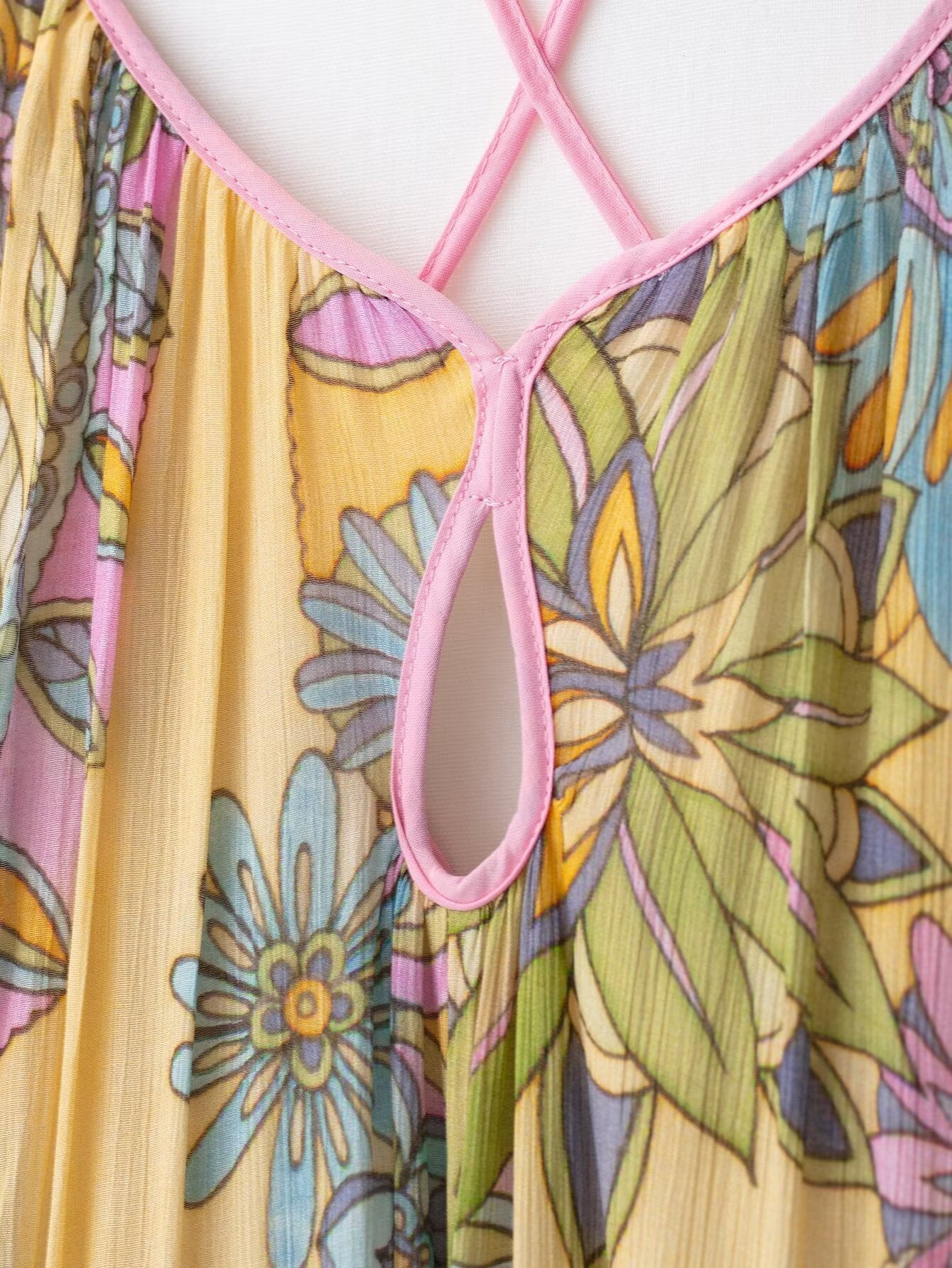 Pastel Paradise Flow Maxi Dress