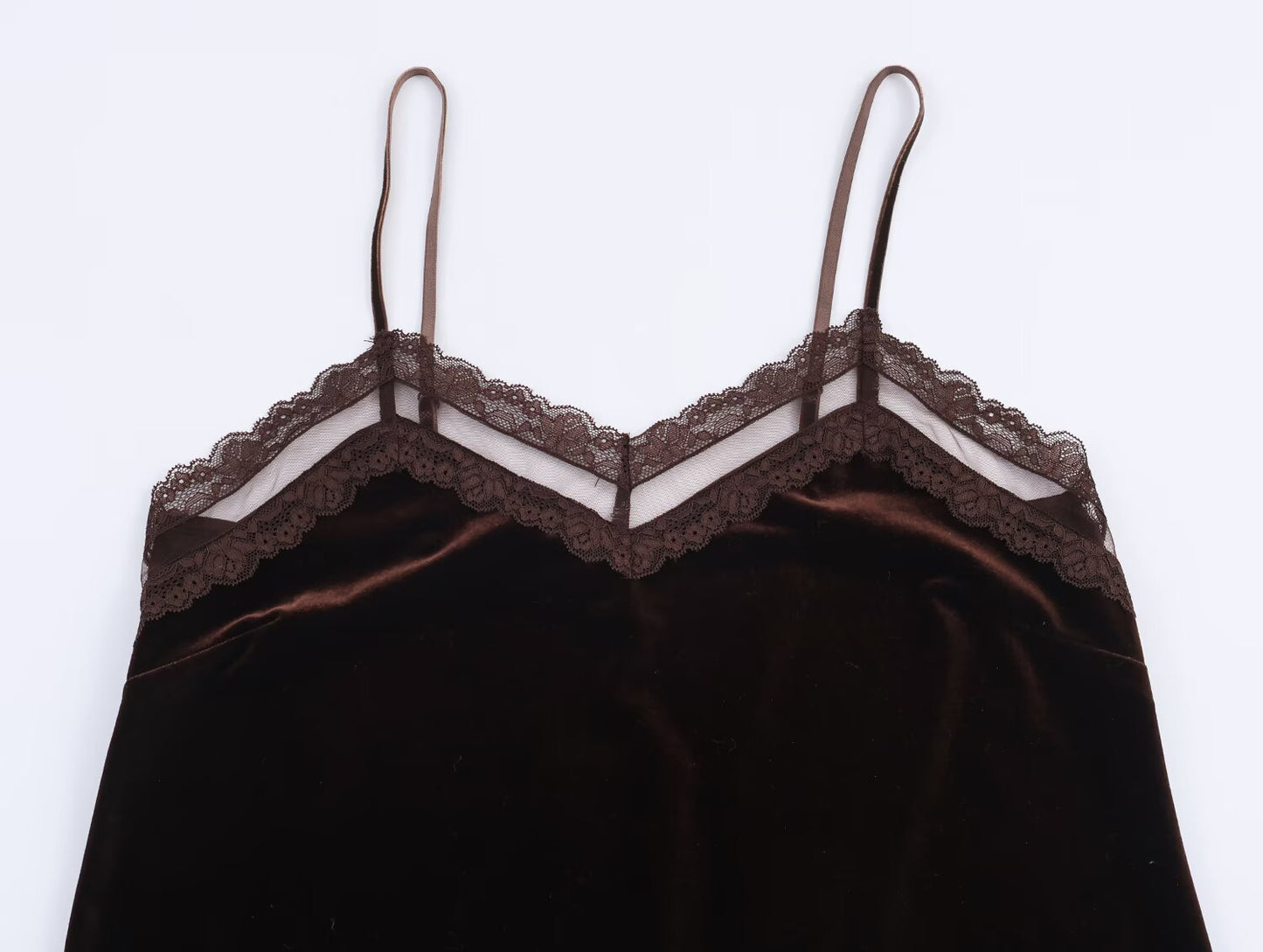 Cocoa Lace Whisper Camisole