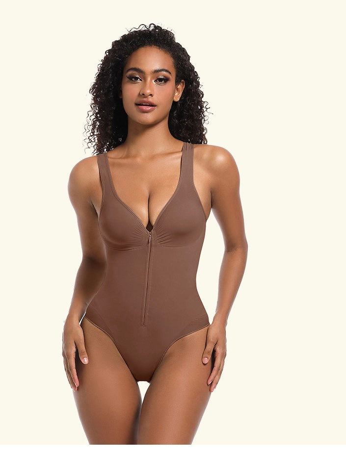 Deep-V Sculpting Bodysuit