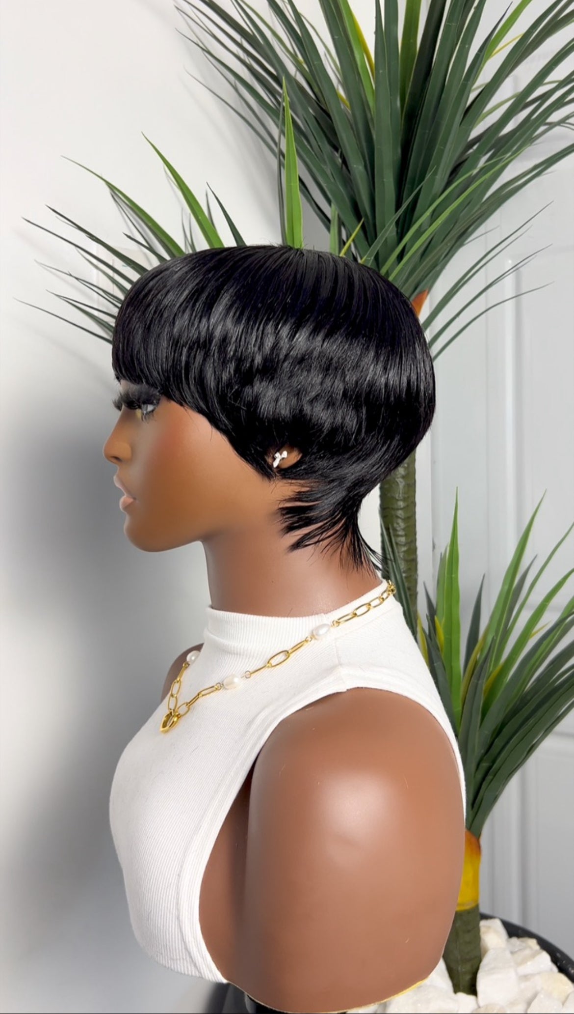 Wig Ini | Human Hair Pixie Wig