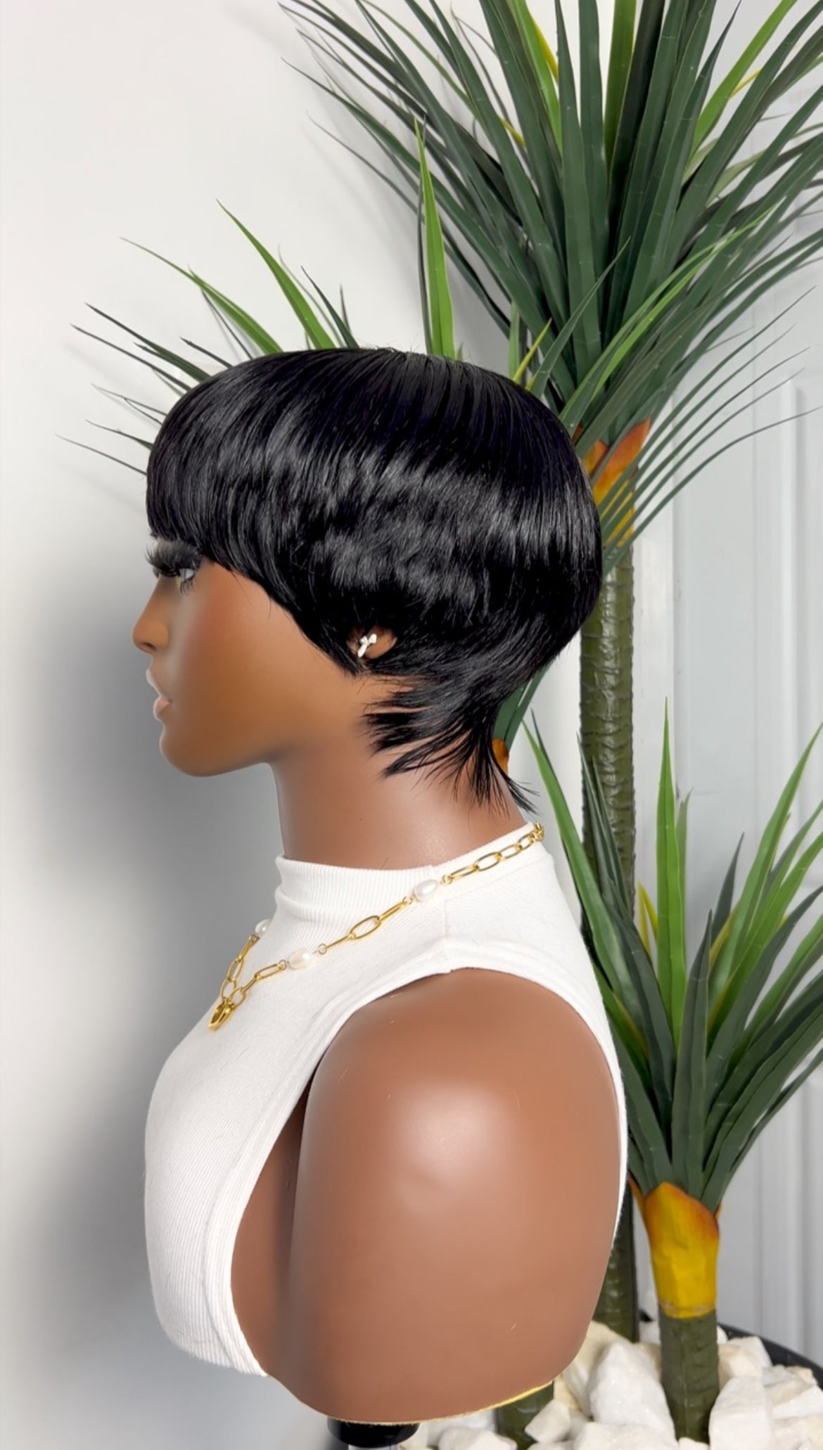 Wig Ini | Human Hair Pixie Wig