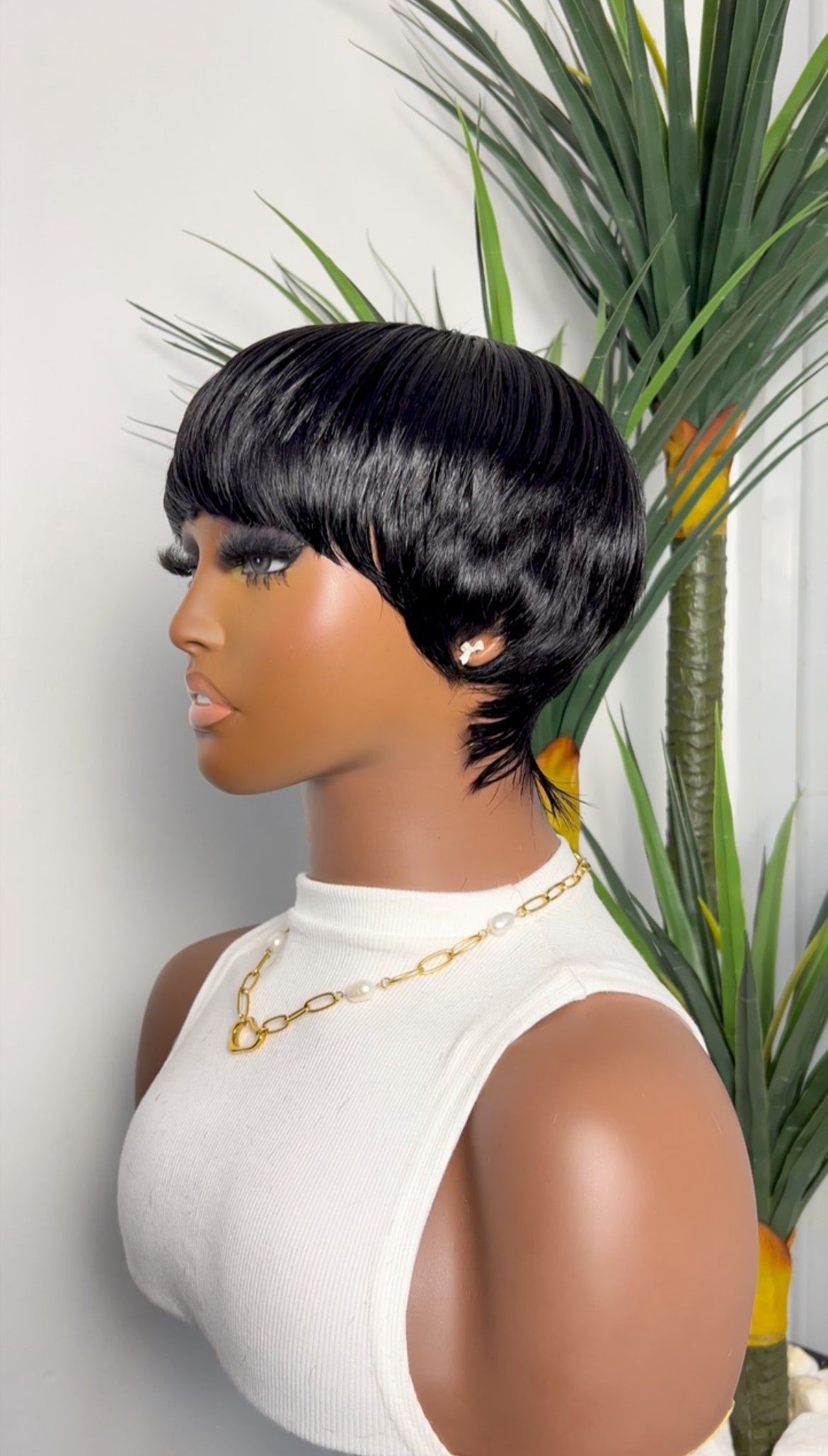 Wig Ini | Human Hair Pixie Wig