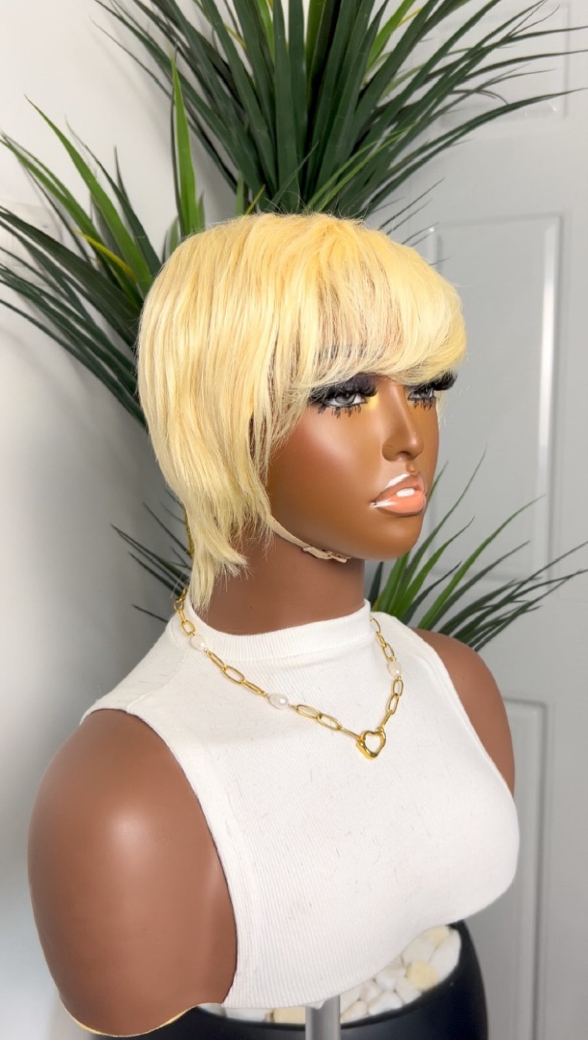 Wig Sophia | Human Hair Pixie Wig