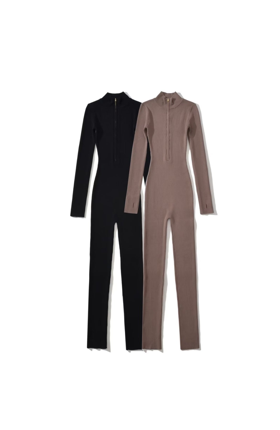 French Style Knitted Jumpsuit