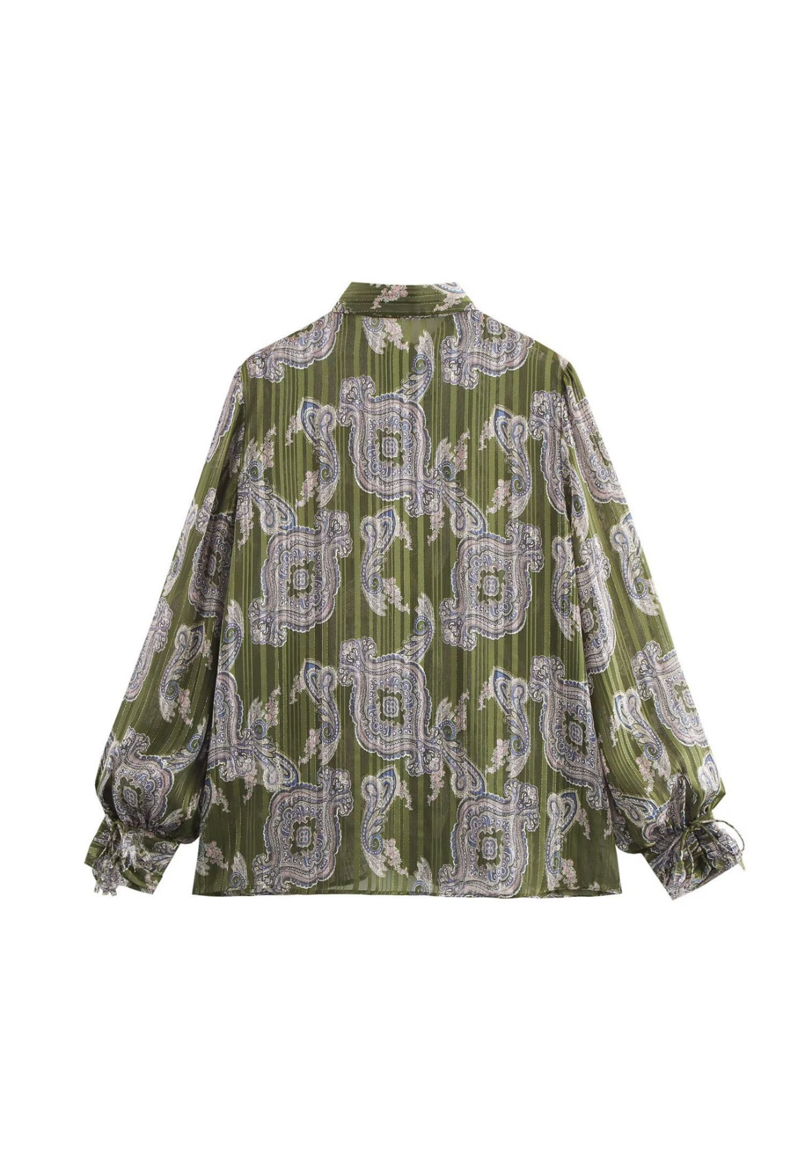 Corporate Paisley Print Shirt