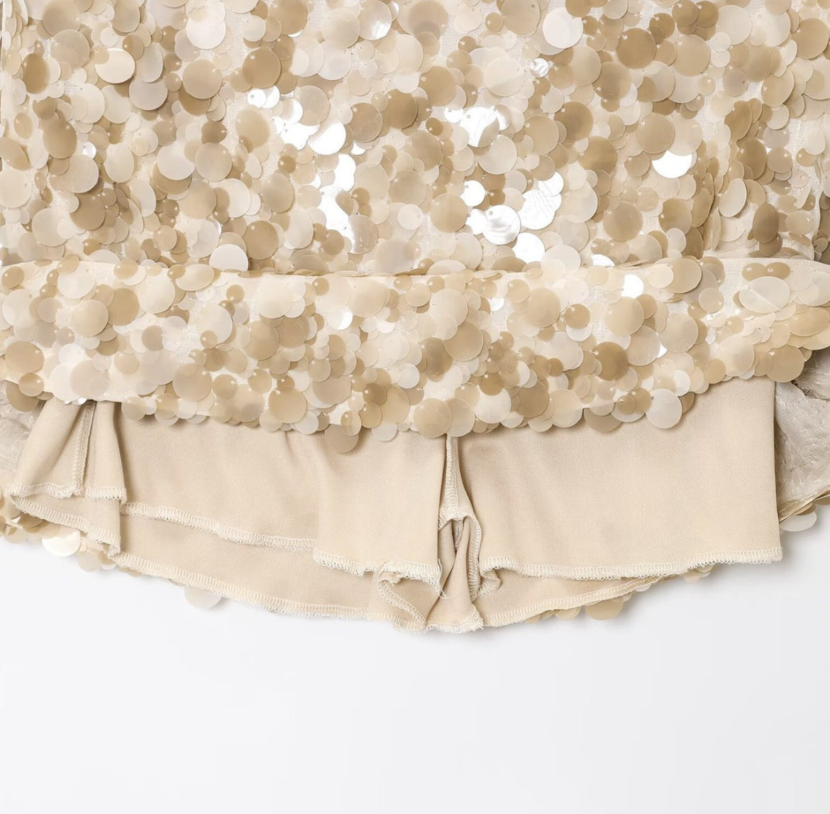 Sequin Mini Skirt