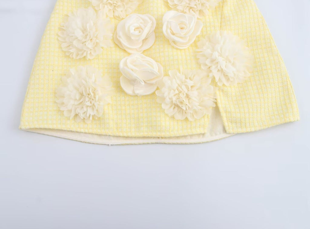Textured Mini Skirt