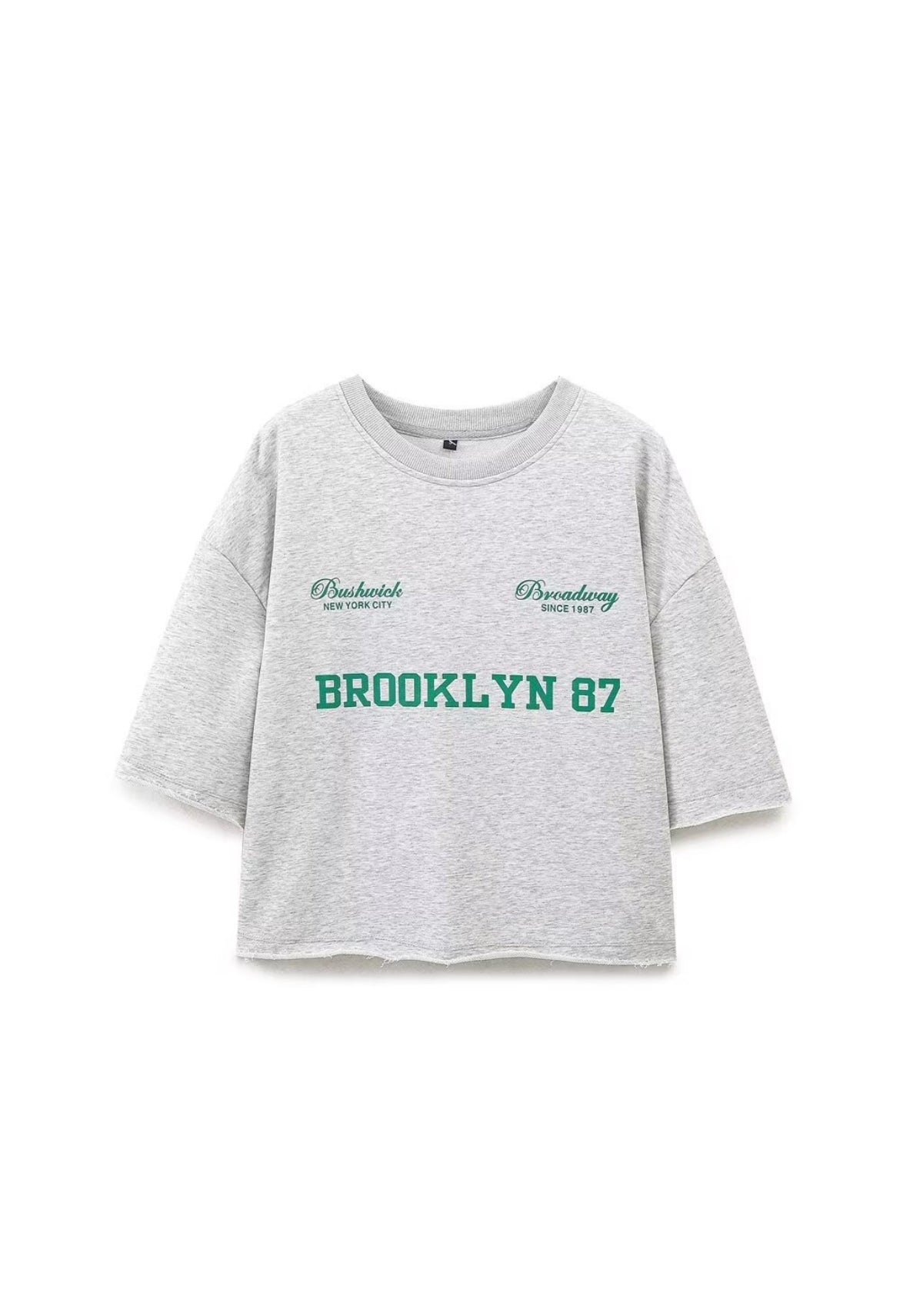 Brooklyn Round Neck Tee  and Shorts Set