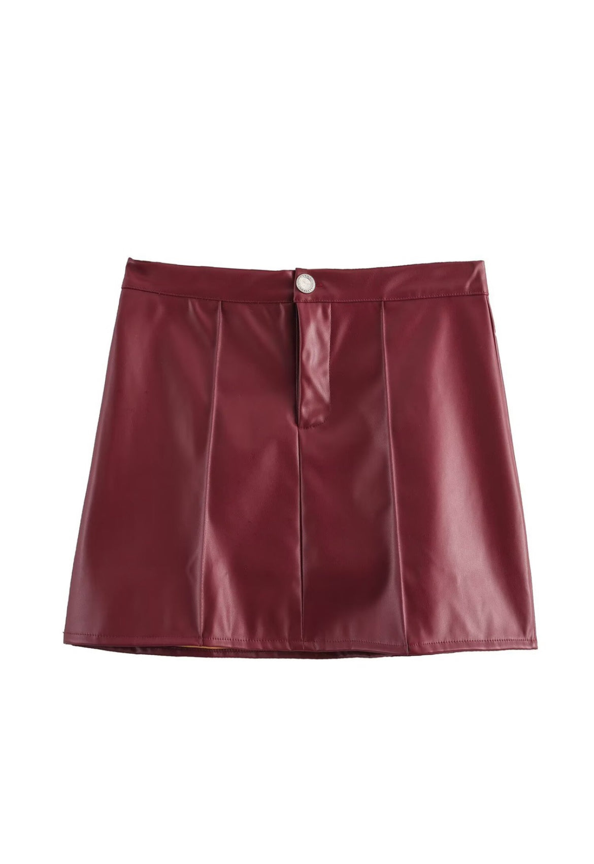 Two-piece halter neck vest and skirt