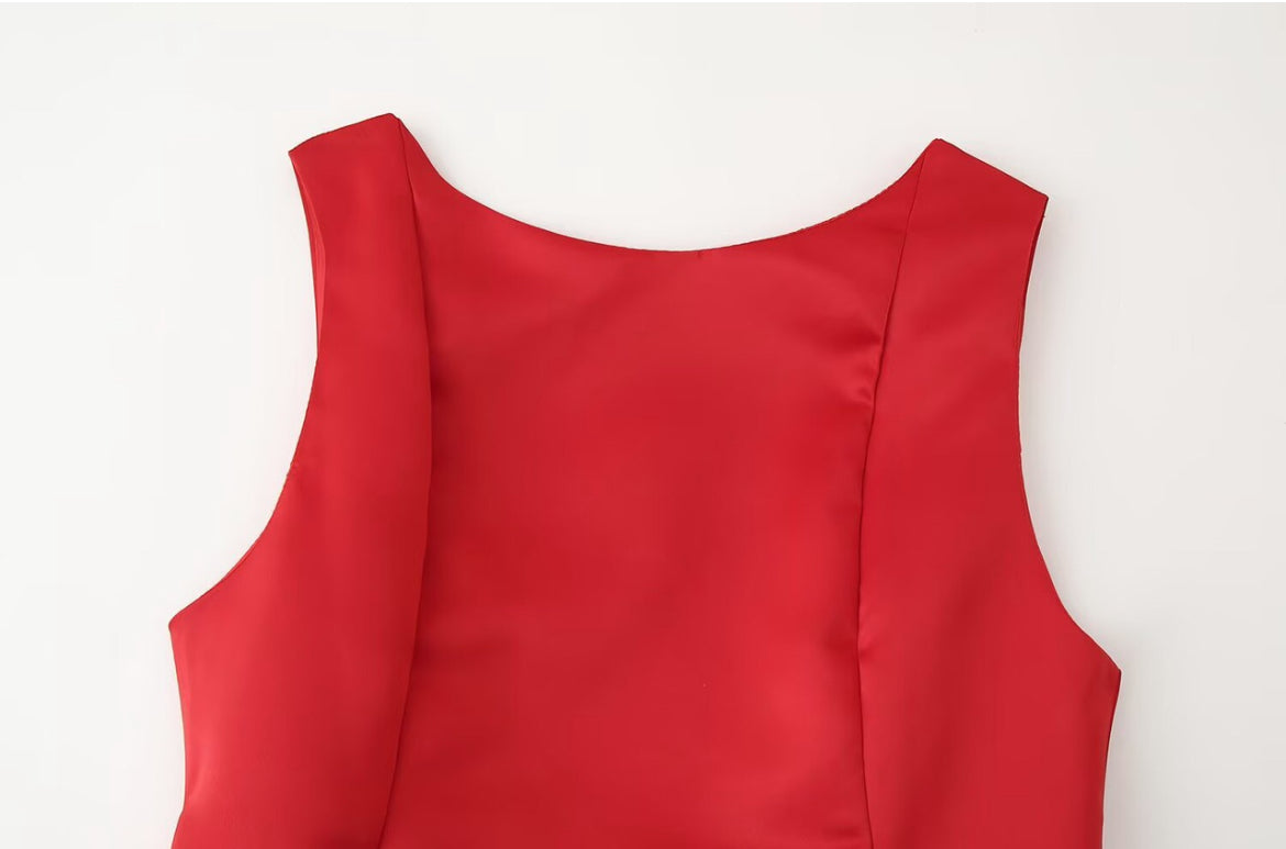 Sexy Backless Mini Dress