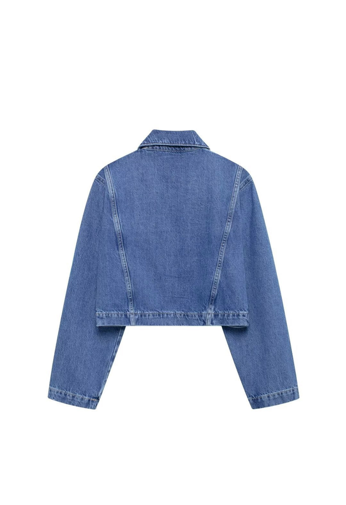 French Style Denim Top