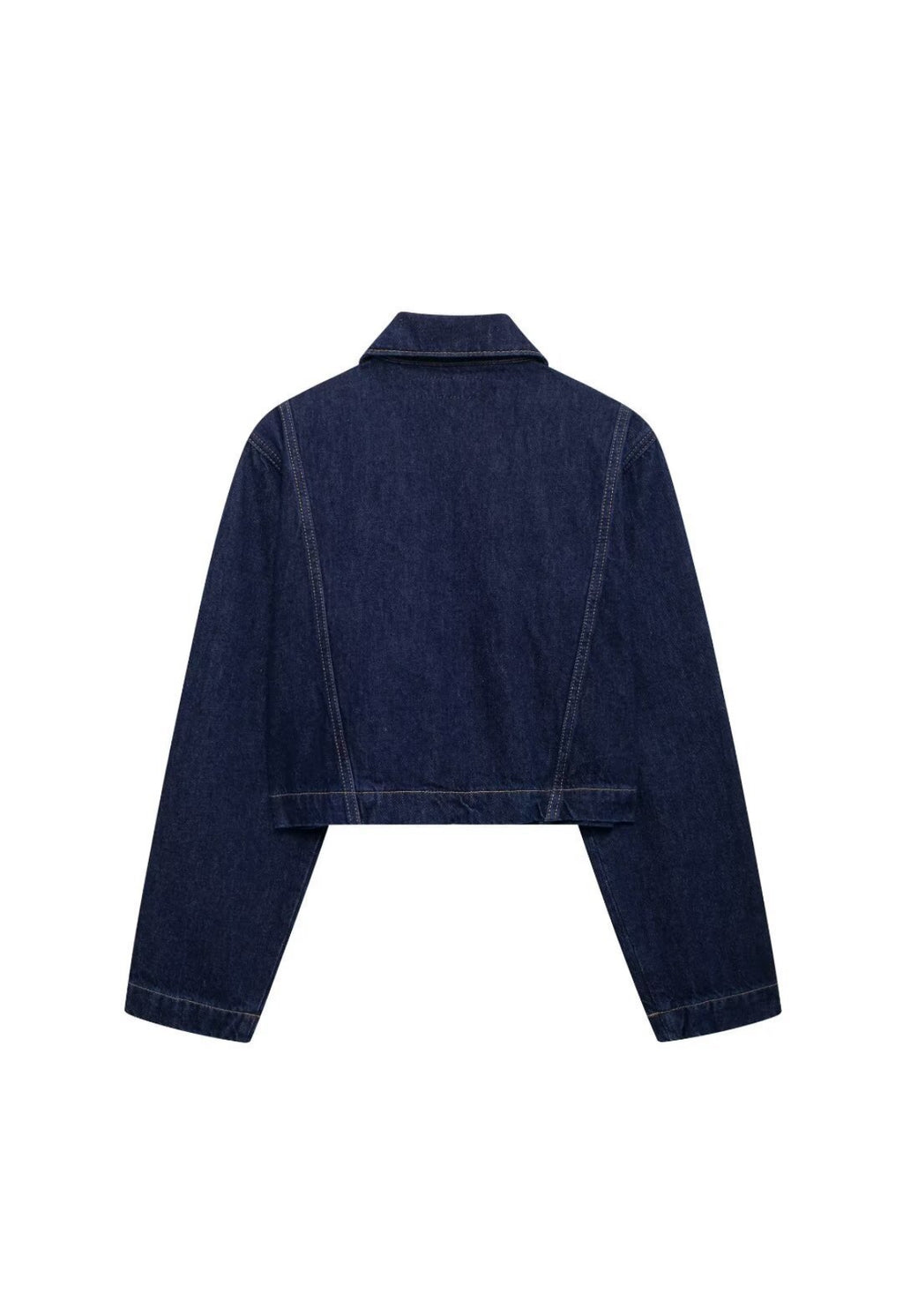 French Style Denim Top