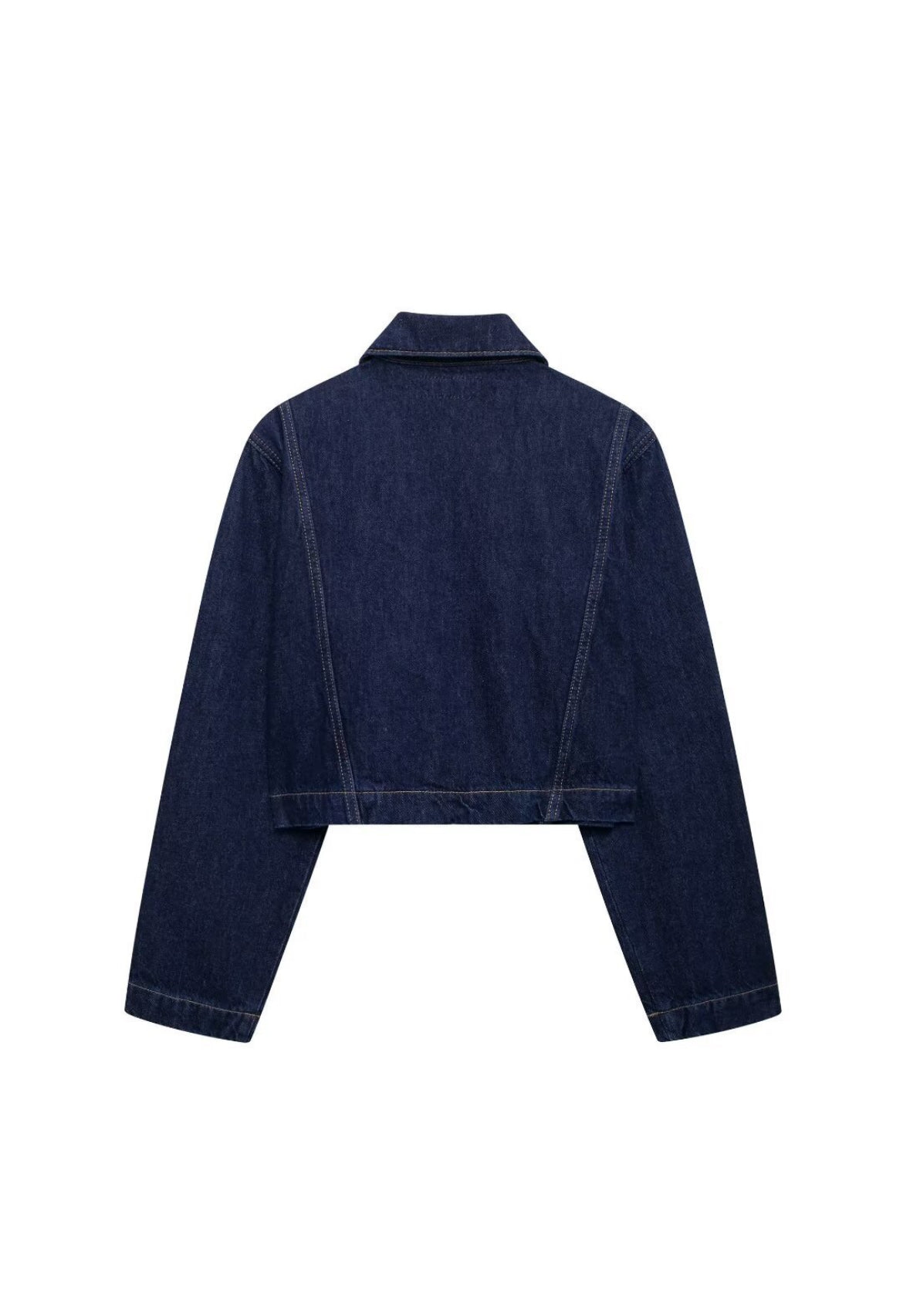 French Style Denim Top