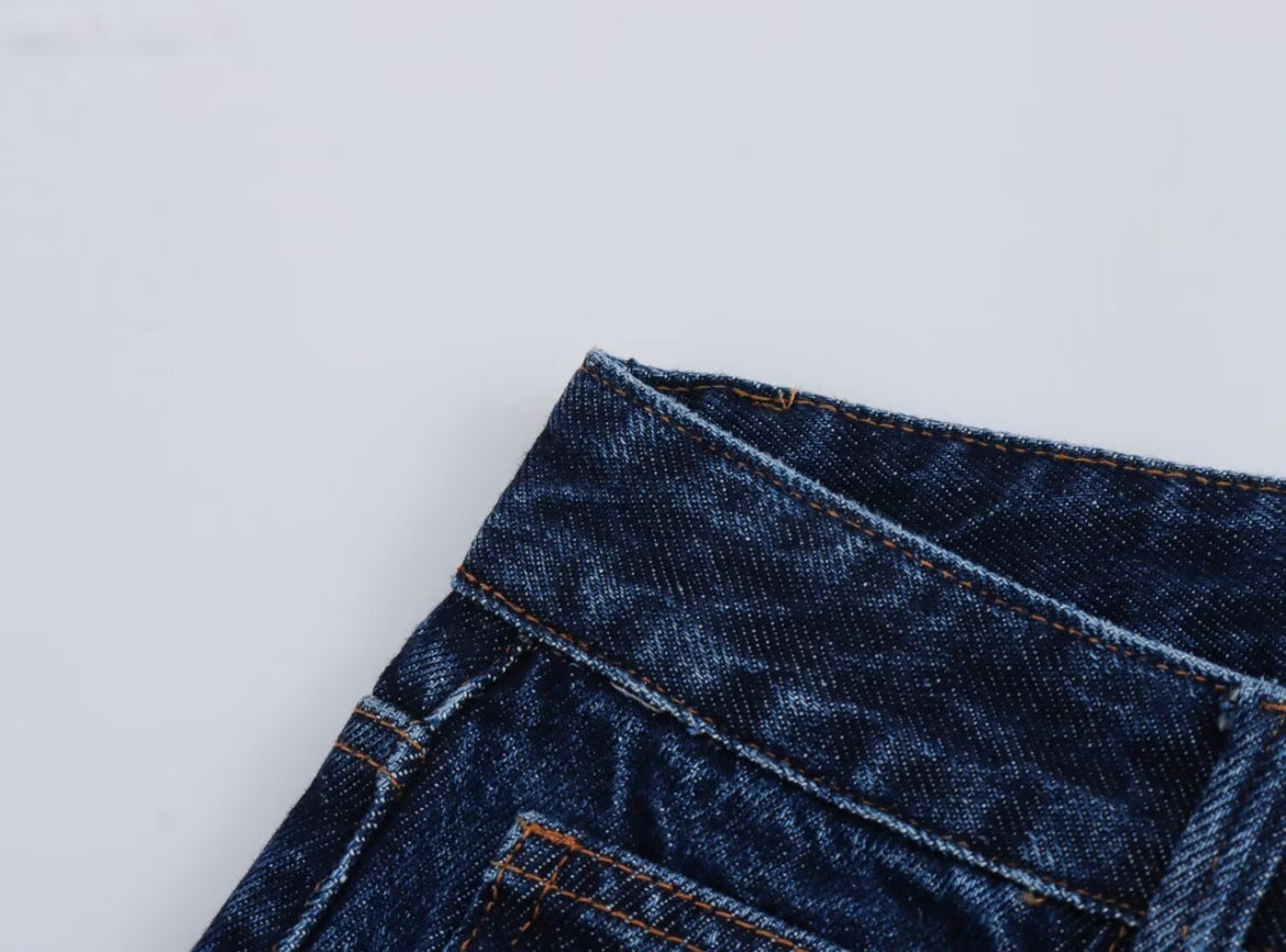 Casual Cotton Denim Trouser