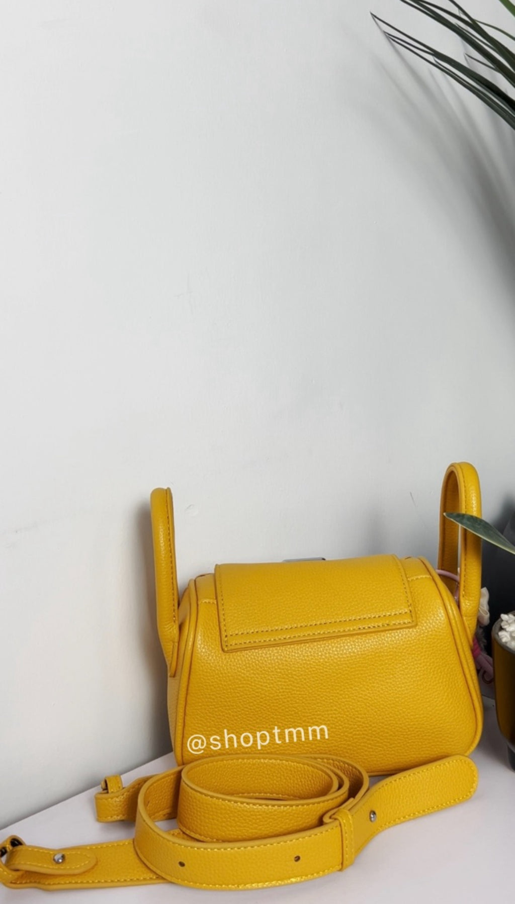 Flappy Crossbody Bag With Plush Charm