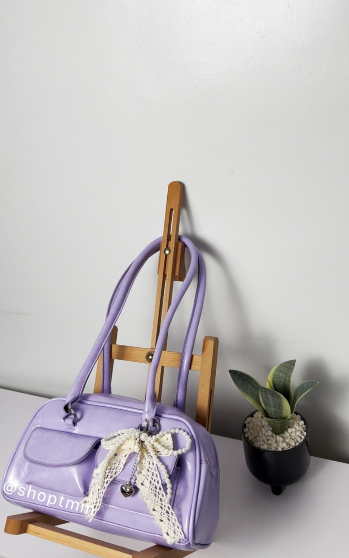 Pastel Purple Vintage Handbag