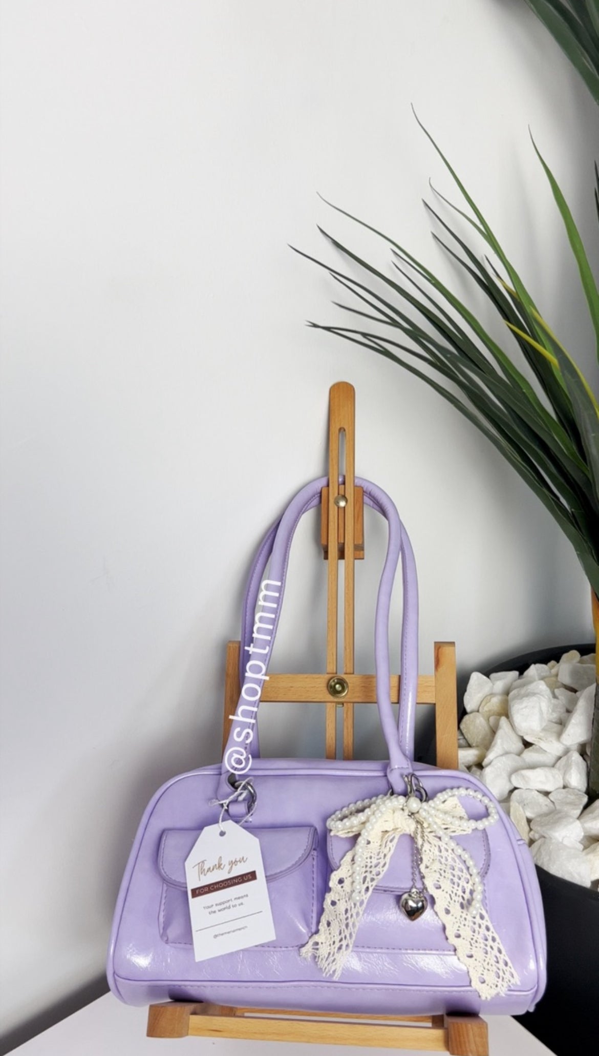 Pastel Purple Vintage Handbag