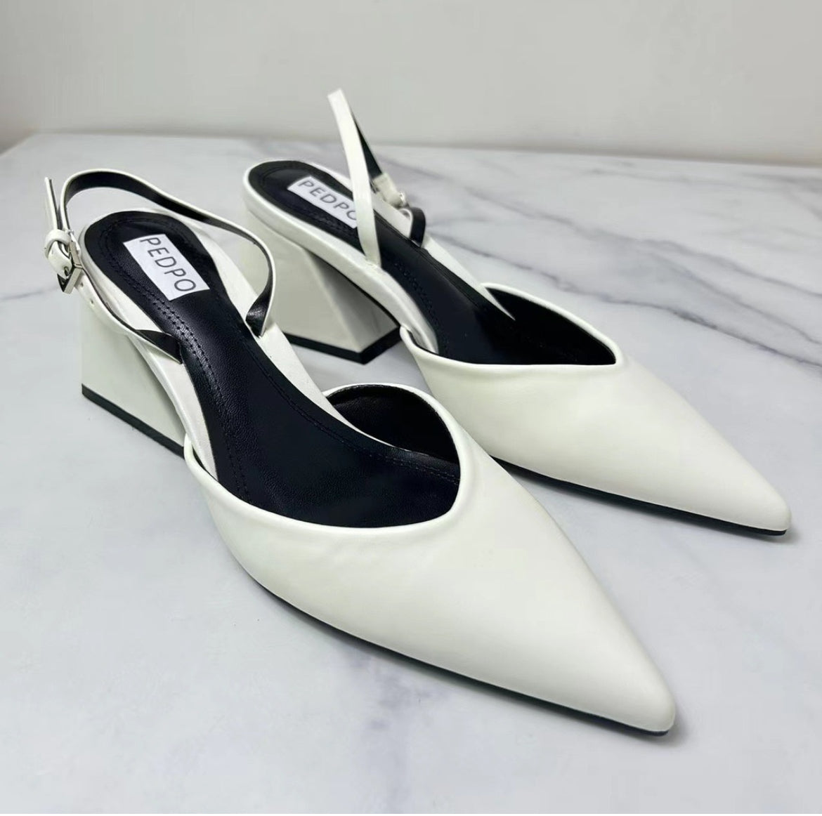 Slingback Wedge Heels