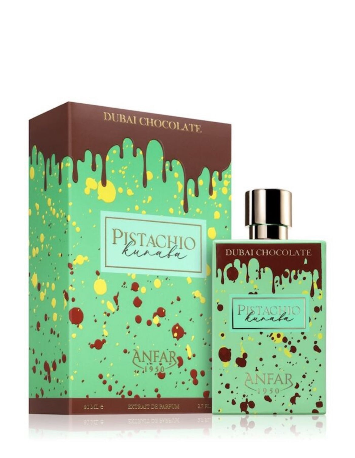 Anfar 1950 Pistachio Kunafa Dubai Chocolate EDP 80ml