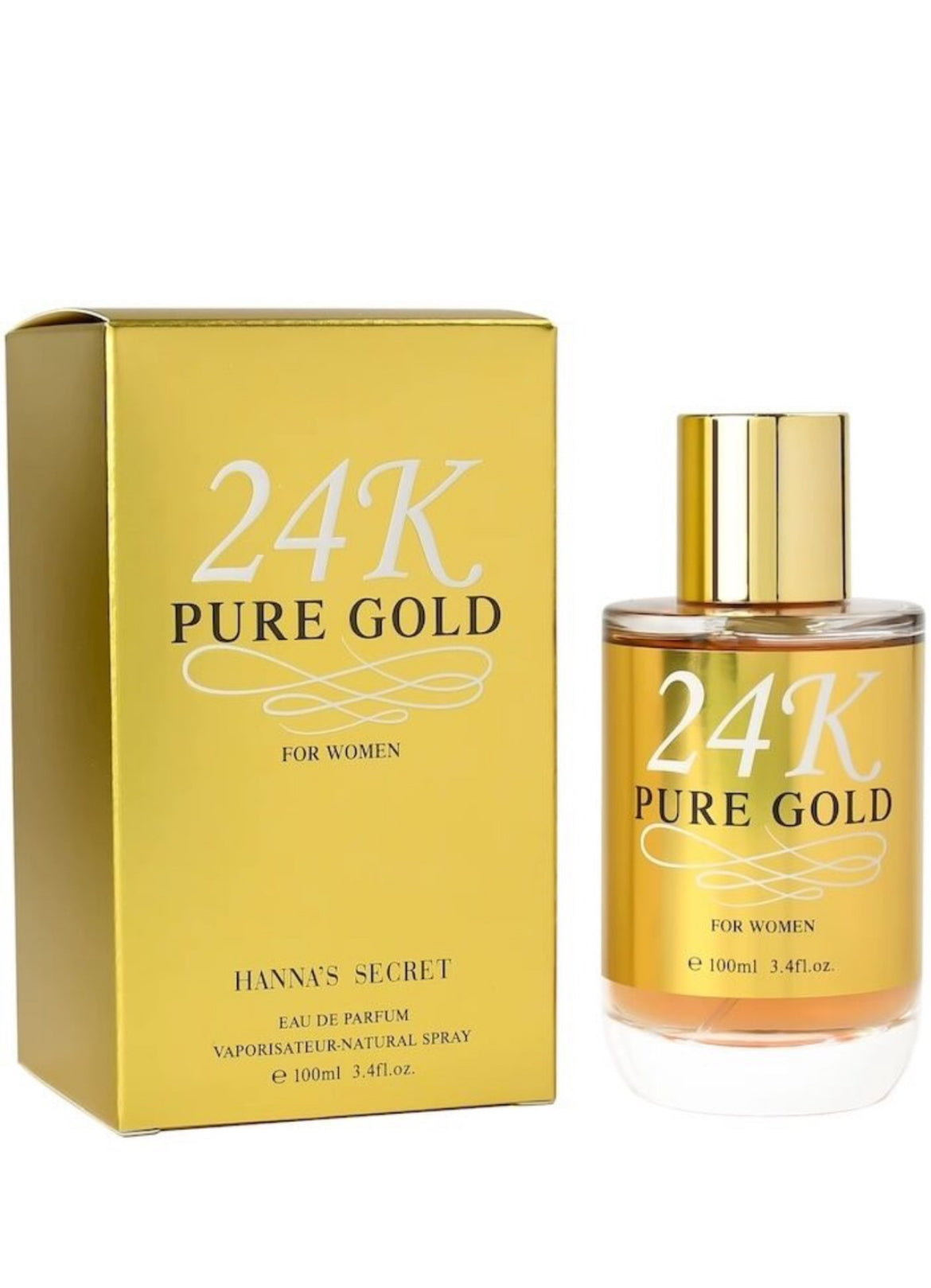 Hanna's Secret 24K Pure Gold EDP 100ml